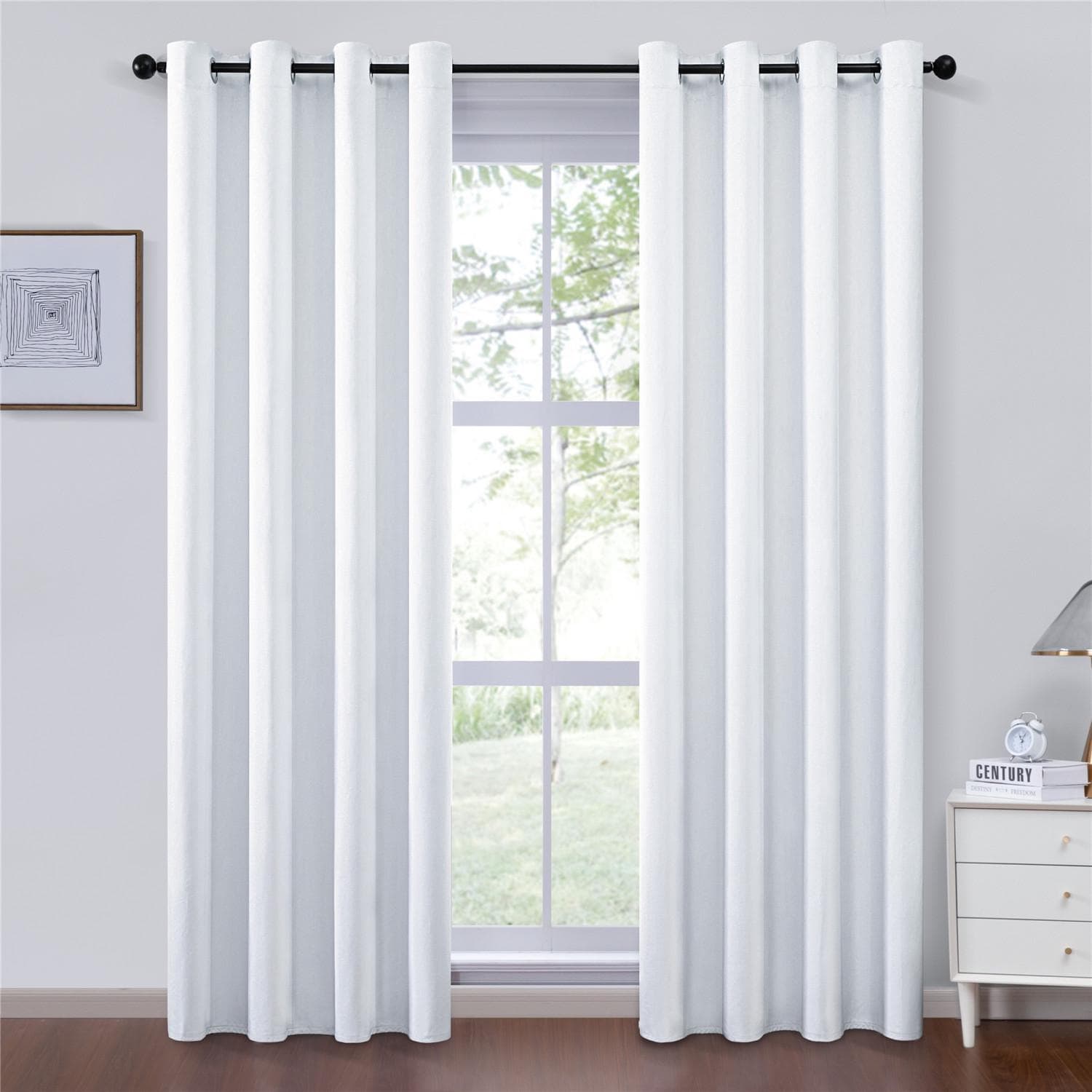 Modern Solid Plain Window Curtain GSM(100 - 250+)