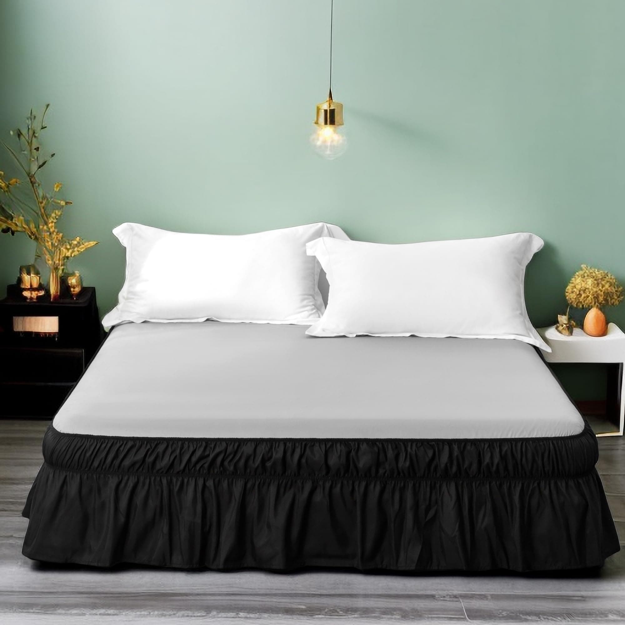 Easy-Fit Elasticized Wrap Around Bed Skirt GSM9100-200)