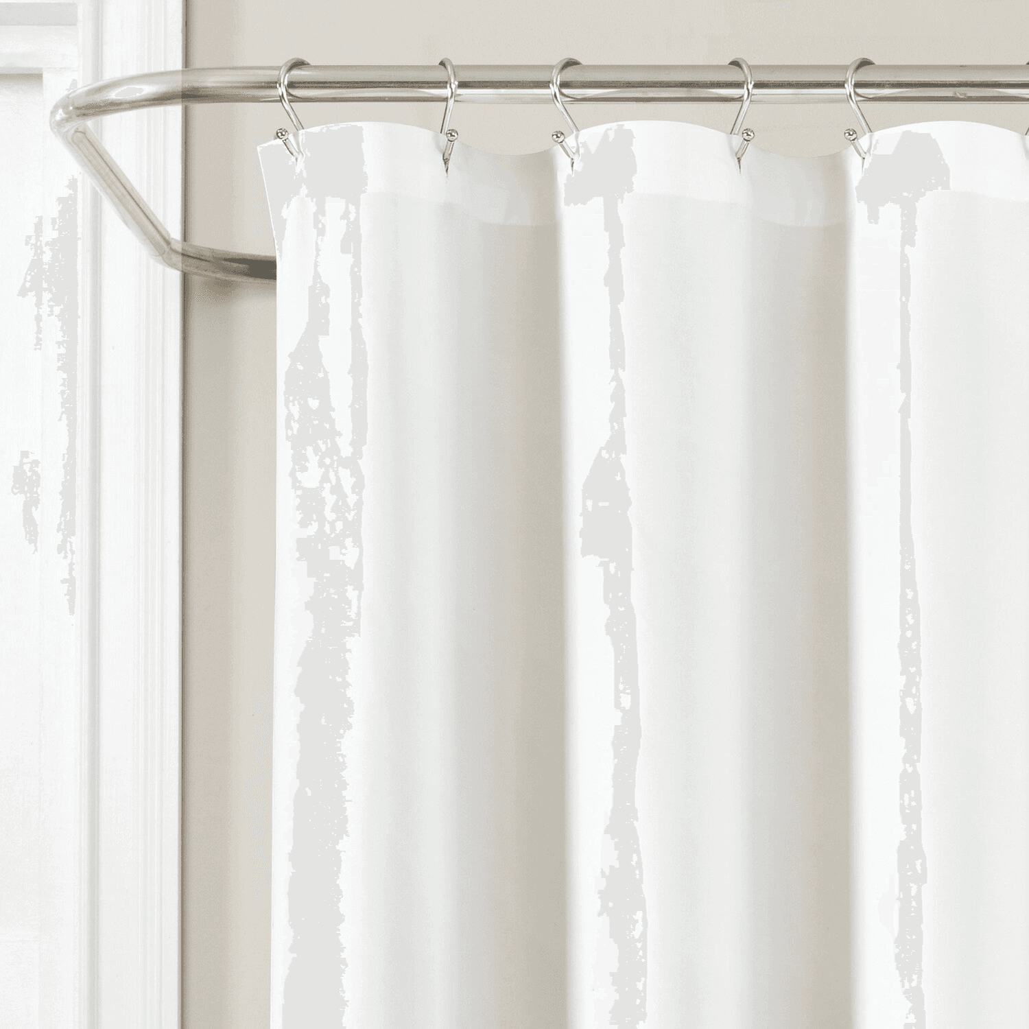 Luxury Layered Hotel Shower Curtain Set