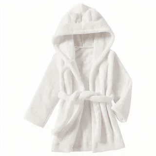 Ultra-Soft Kids Hooded Bathrobe GSM (350-500+)